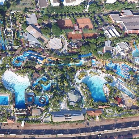 Casa Temporada Olimpia 9 pessoas com Piscina / Hidro Villa Bagian luar foto