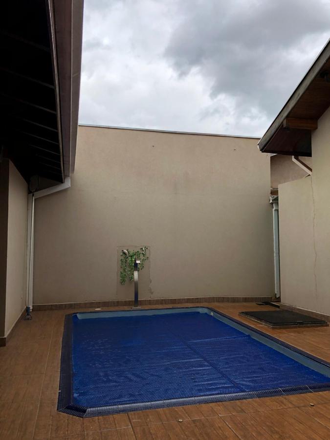 Casa Temporada Olimpia 9 pessoas com Piscina / Hidro Villa Bagian luar foto