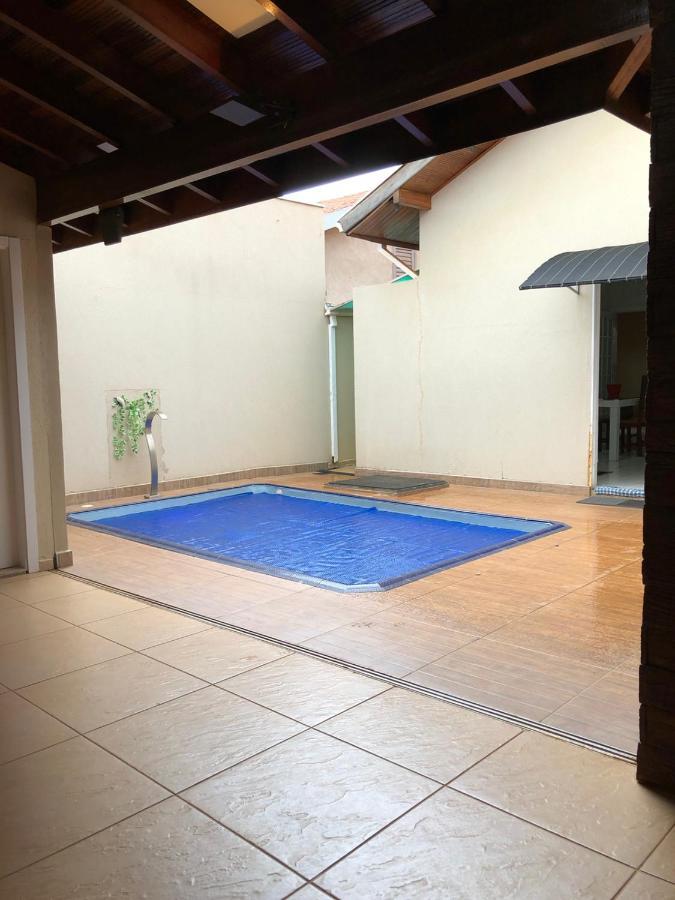 Casa Temporada Olimpia 9 pessoas com Piscina / Hidro Villa Bagian luar foto