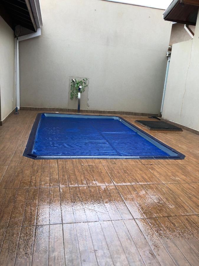 Casa Temporada Olimpia 9 pessoas com Piscina / Hidro Villa Bagian luar foto