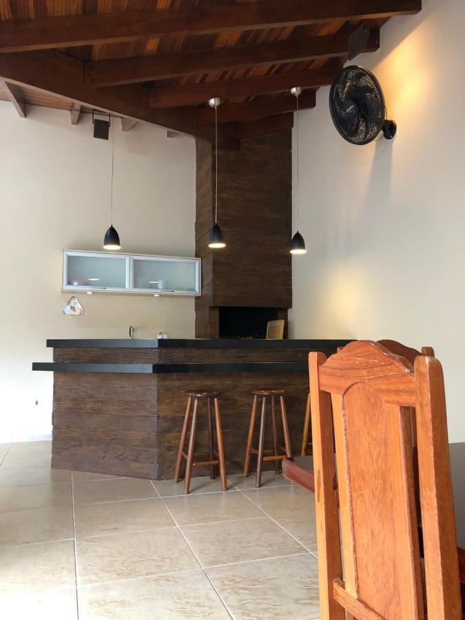 Casa Temporada Olimpia 9 pessoas com Piscina / Hidro Villa Bagian luar foto